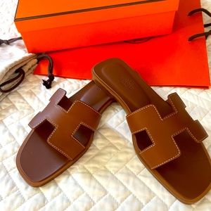 New Hermes Oran Sandals. Size 6/36